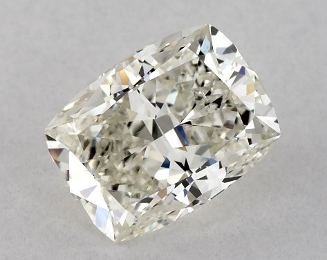 GIA 1.50 Carat K-SI2 Very Good Cut Cushion Modified Diamond